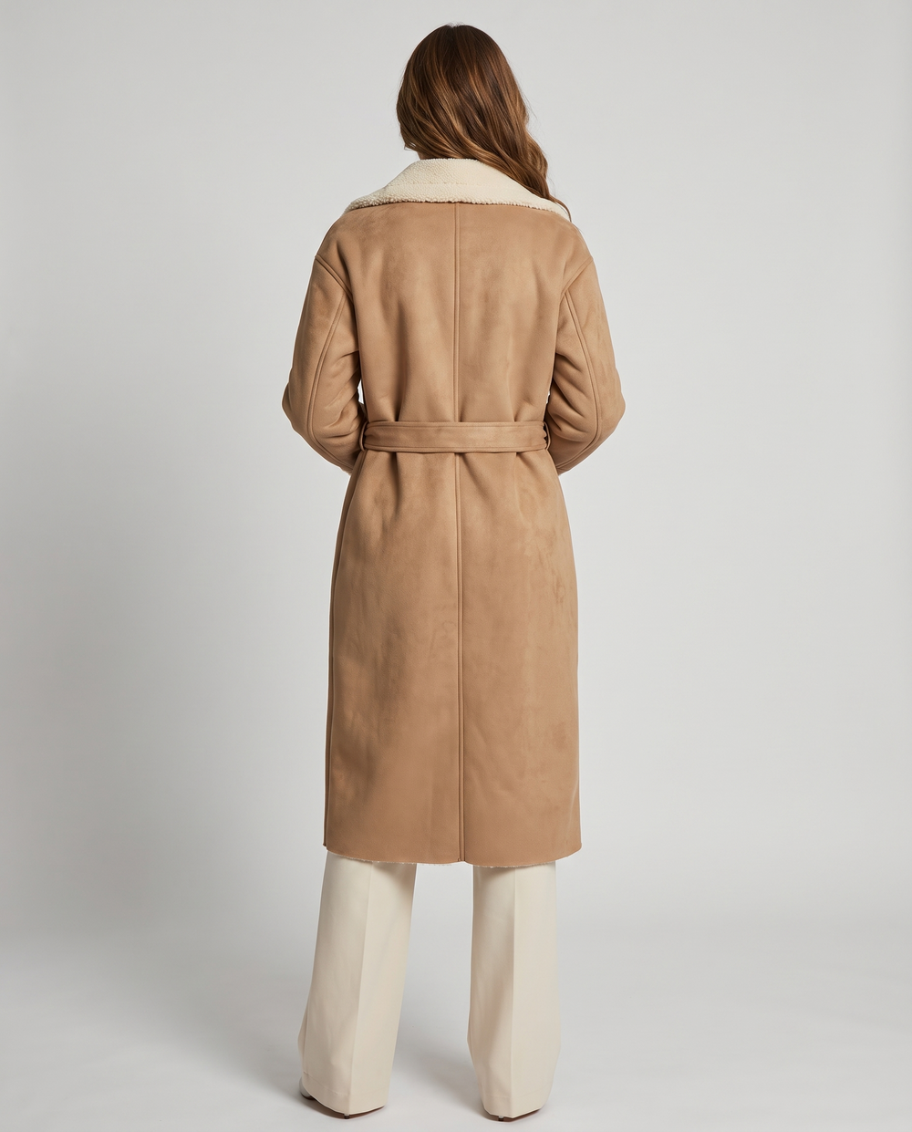 Georgiana | Women's Button-Front Jacket for Layering - back view