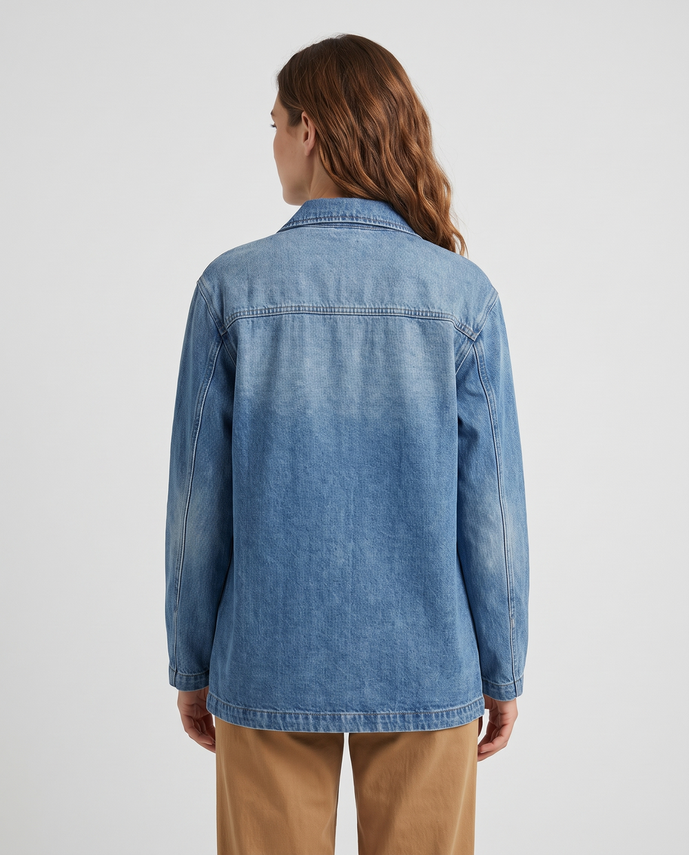 Florence | Women's Button-Front Jacket for Fall and Winter - back view