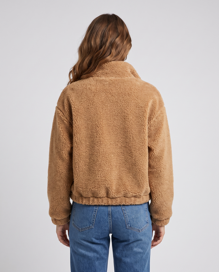 Rosabel | Women's Zip-Front Jacket for Everyday Wear - back view