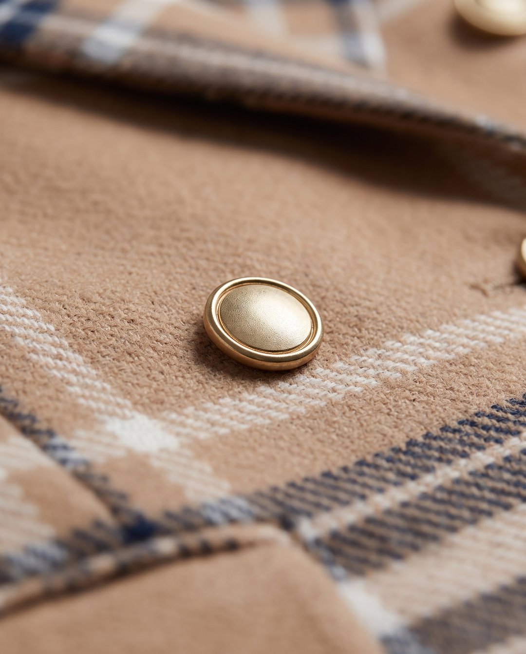 Erlinda | Women’s Blazer with Lapels and Textured Surface - fabric detail