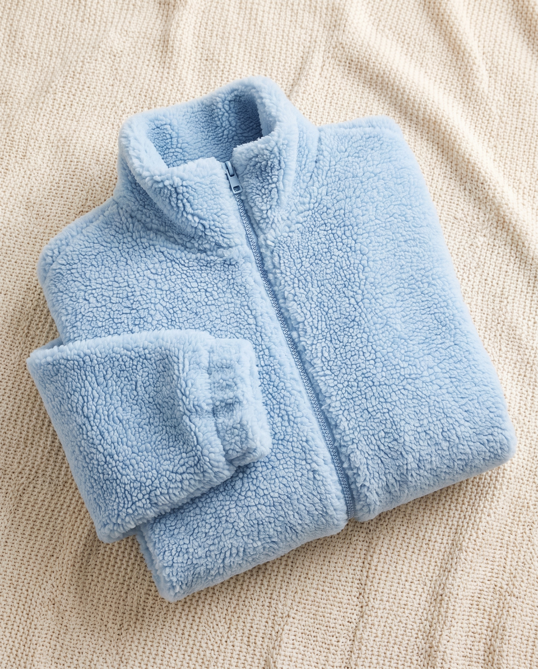 Rosabel | Women's Zip-Front Jacket for Everyday Wear - Light Blue