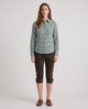 Mechthild | Women's Checked Oktoberfest Shirt with Long Sleeves