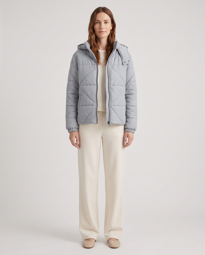 Linnet | Women's Hooded Puffer Jacket for Layering