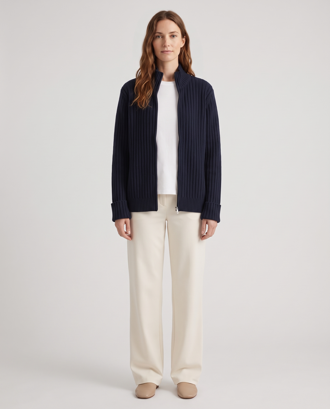Wilhelmine | Women's Ribbed Jumper for Everyday Wear