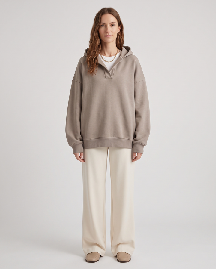 Aveline | Women's Hooded Oversized Jumper for Everyday Wear