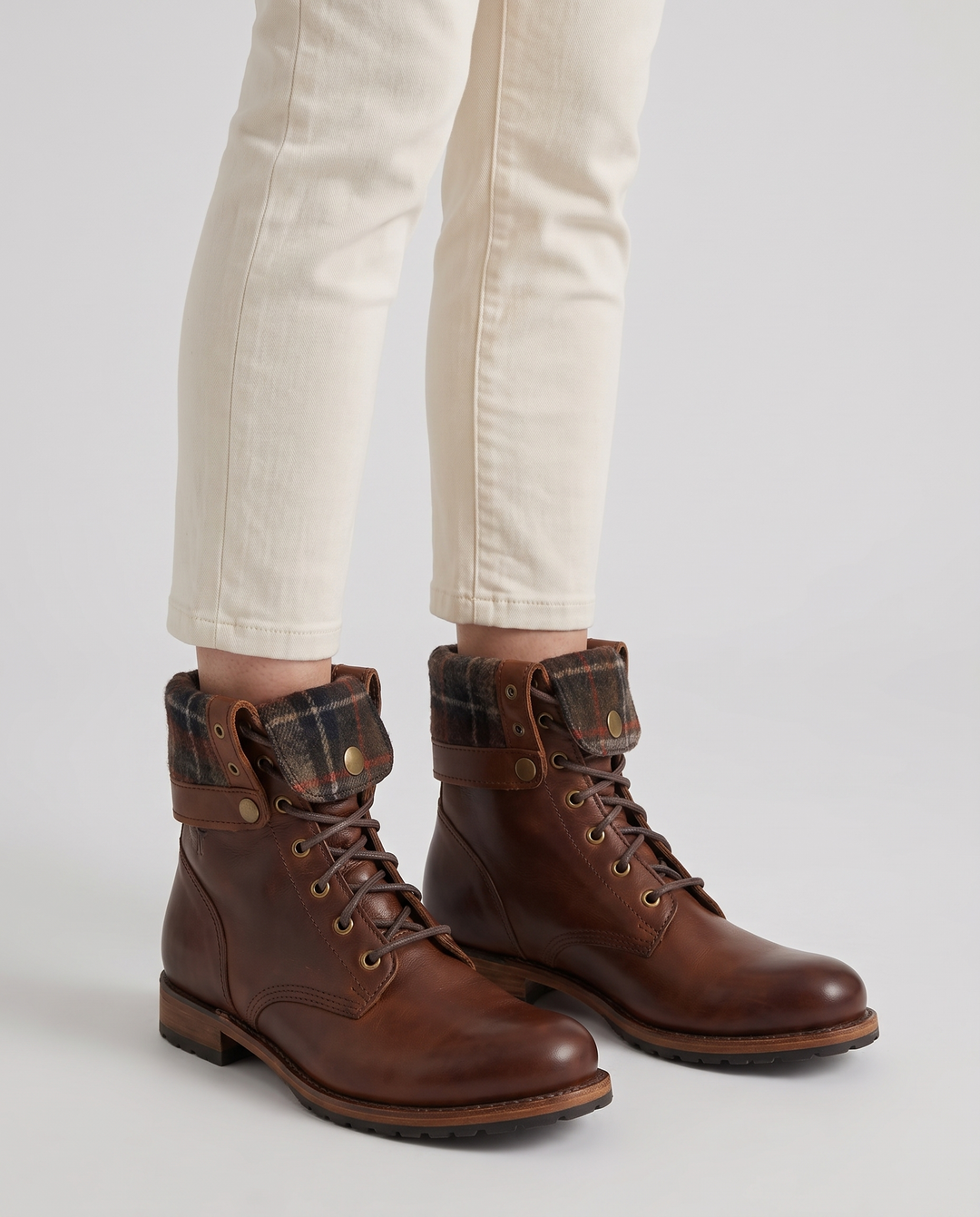 Nairobi | Women's Leather Lace-Up Ankle Boots
