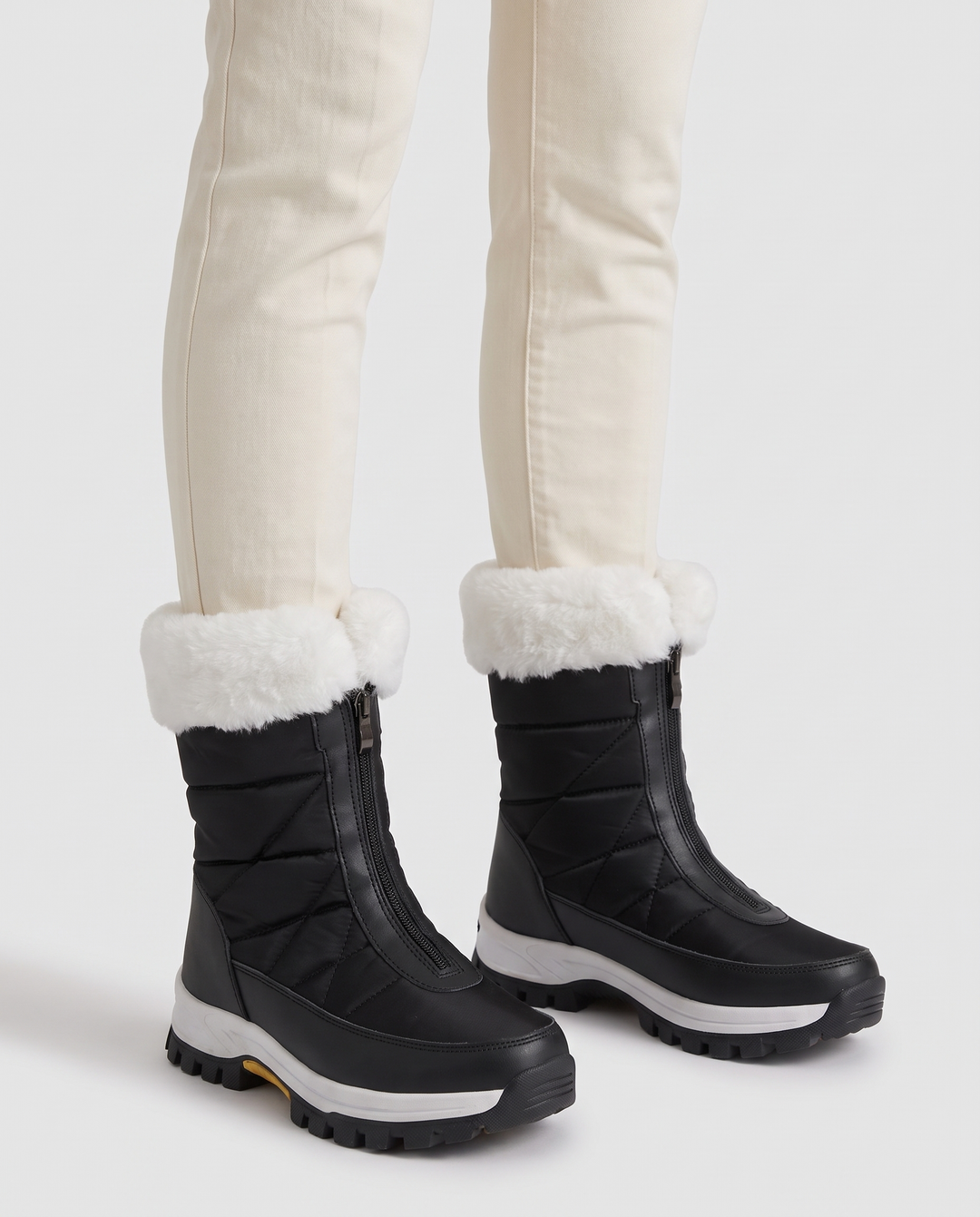 Mariette | Women's Faux-Fur Cuff Snow Boots