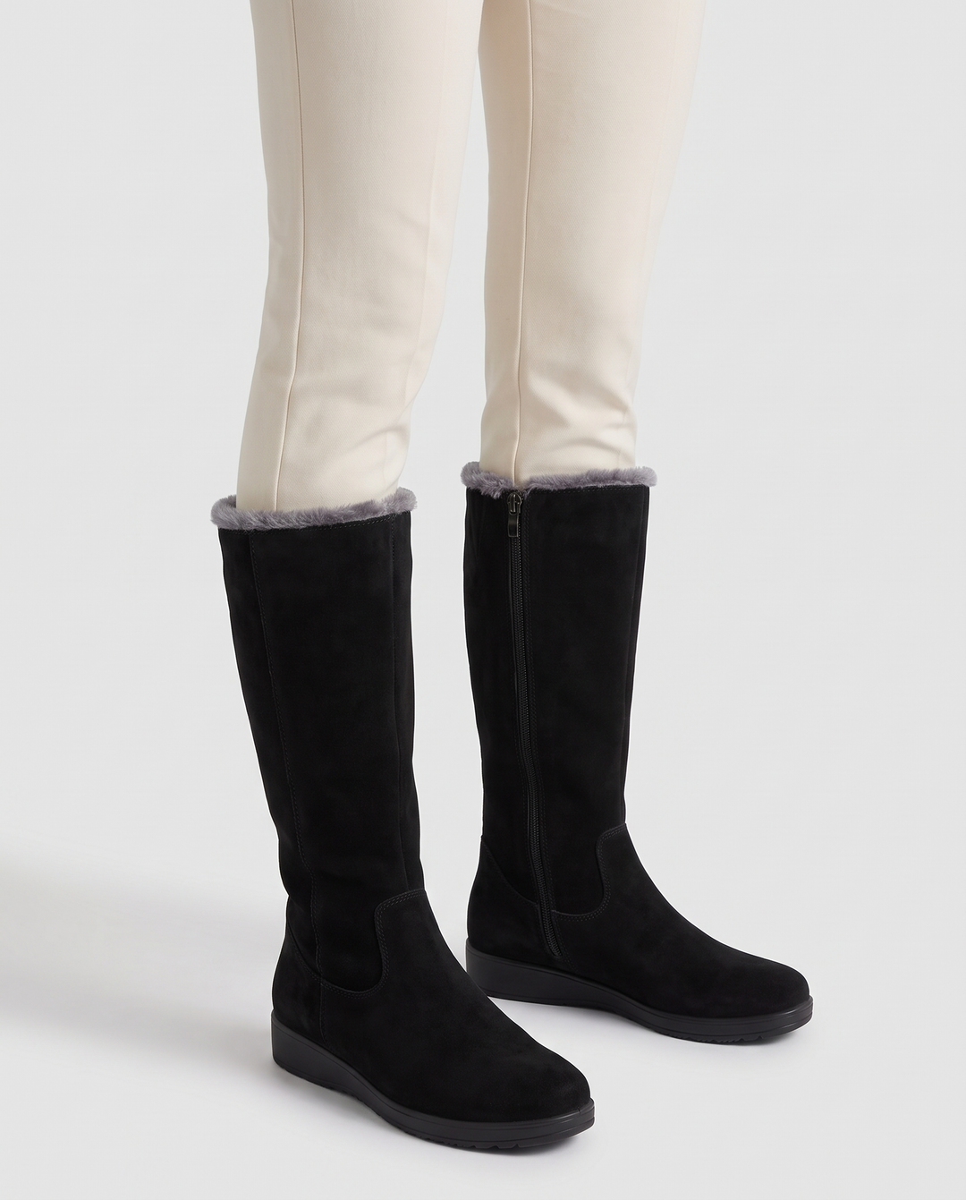 Krystyna | Women's Fur-Lined Knee High Winter Boots