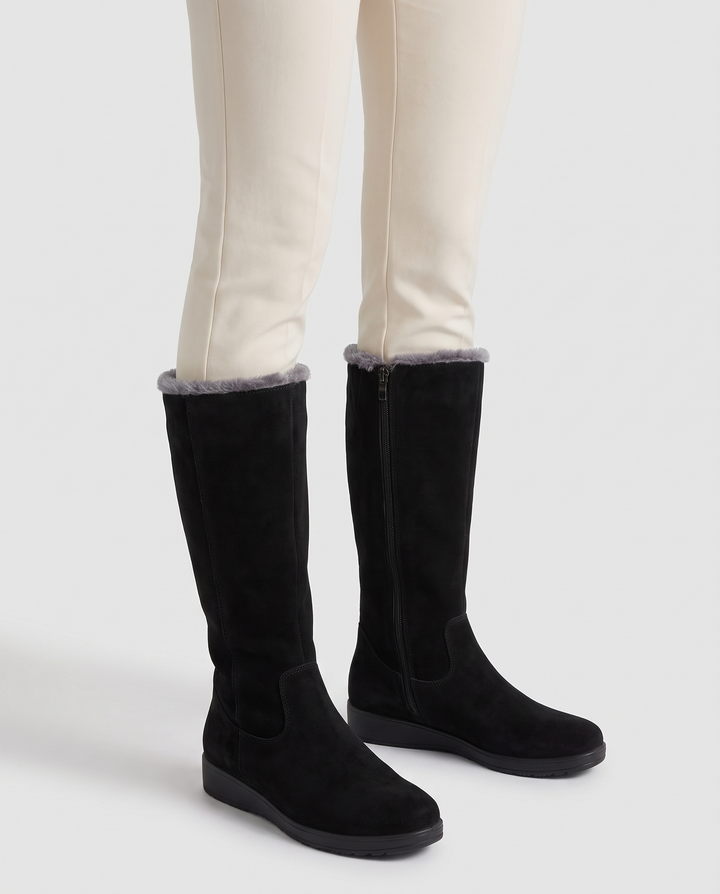 Krystyna | Women's Fur-Lined Knee High Winter Boots