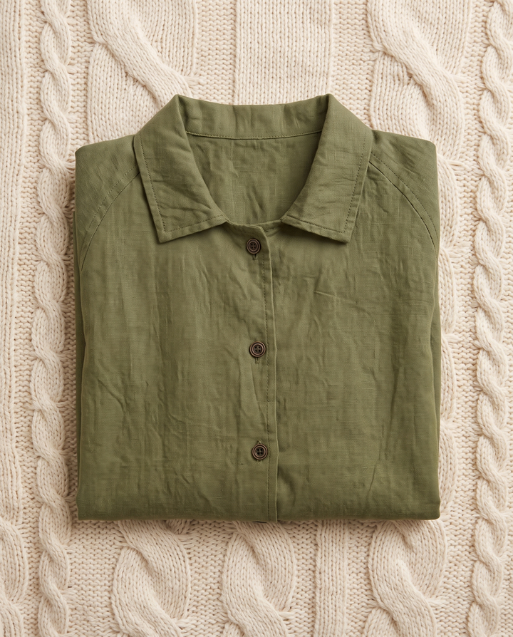 Blazer for women - Ulrica in dark green