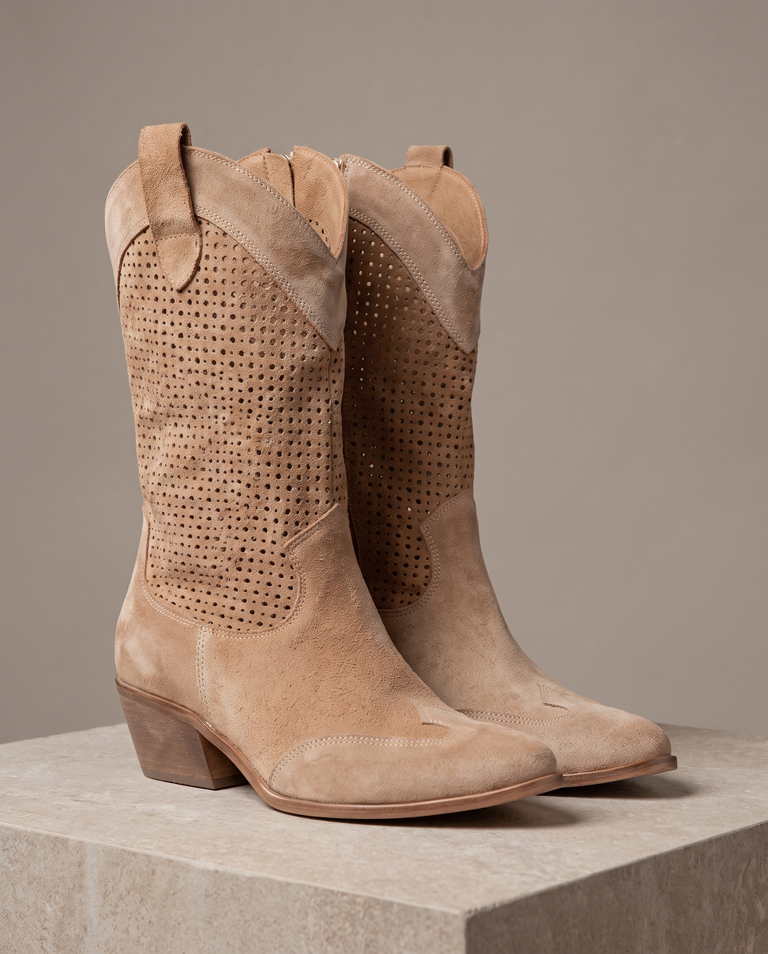 Cowboy Boots for women - Enora in brown