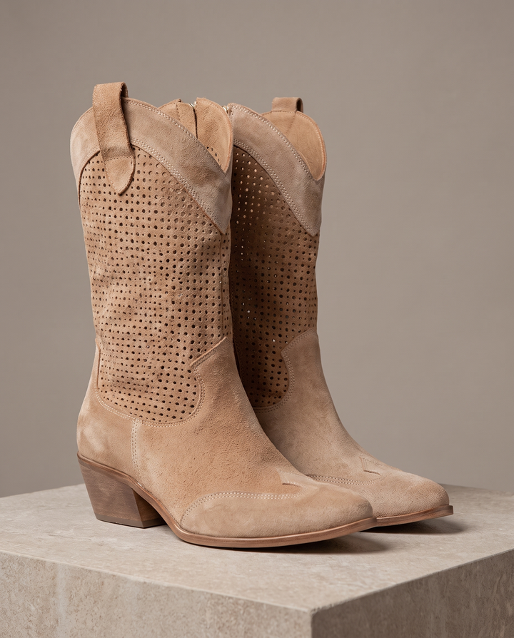 Cowboy Boots for women - Enora in brown
