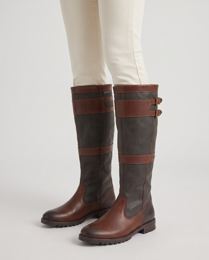 Theodora | Women's Cushioned Buckle Boots for All-Day Wear
