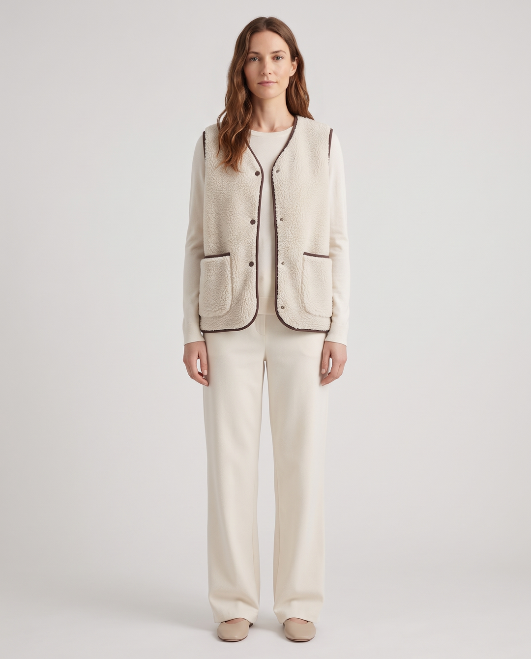 Fernande | Women's Plush Cashmere-Blend Vest