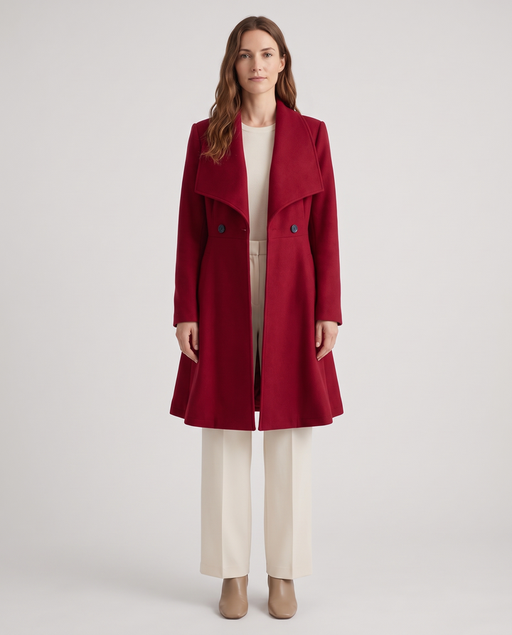 Jacobine | Women's Lapel Wool Winter Coat