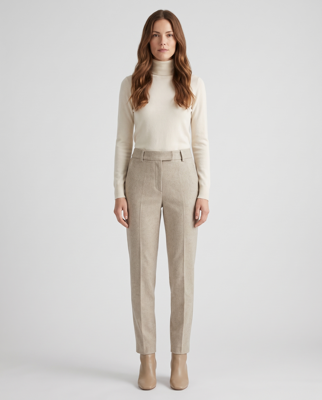 Bathildis | Women's Wool Pencil Pants