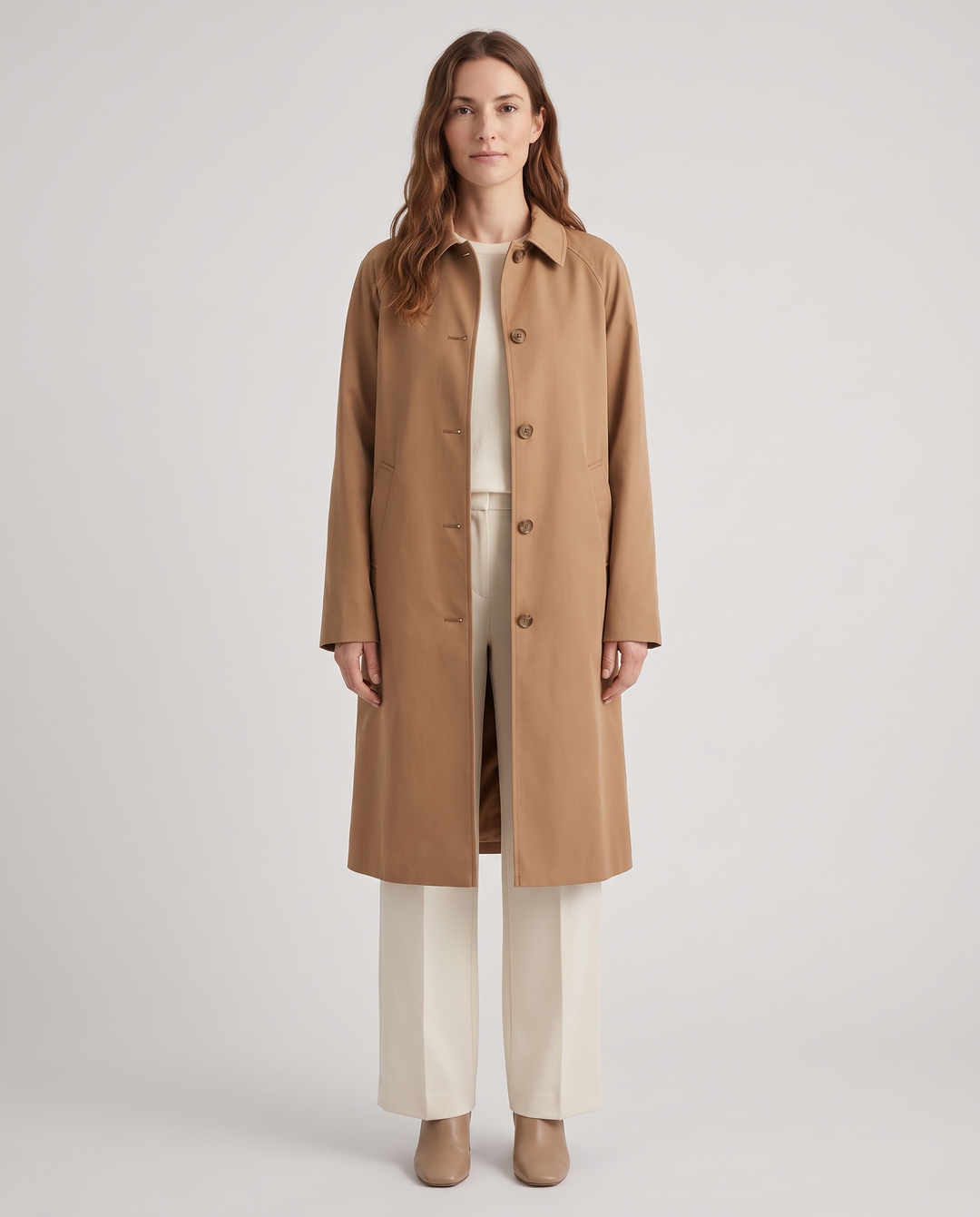 Camillia | Women's Long Trench Coat