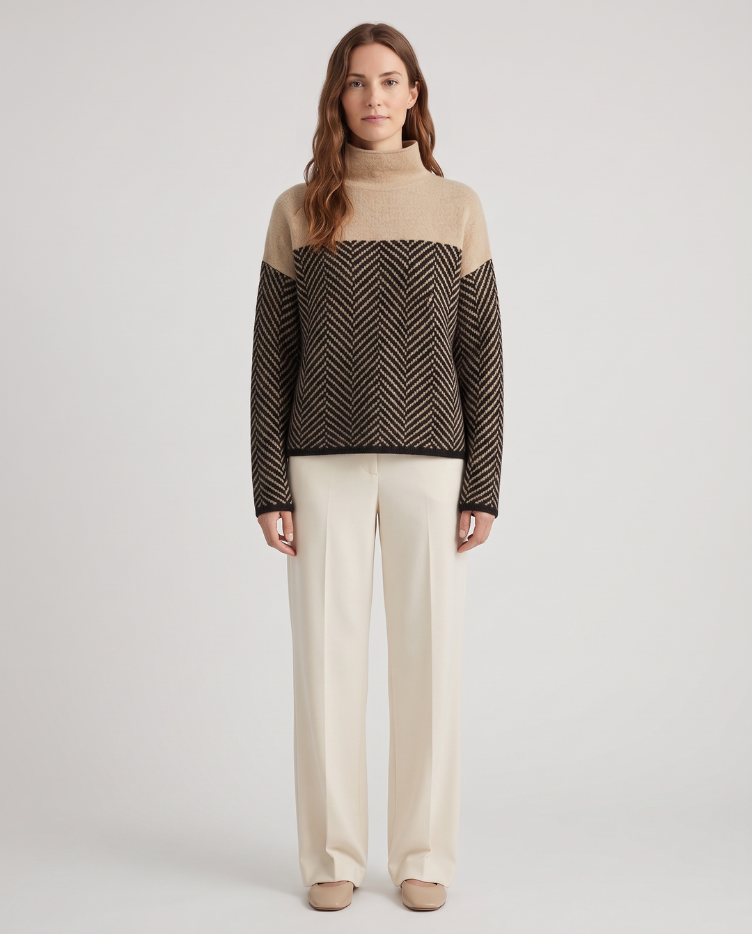 Francina | Women's Wool Turtleneck Knit Sweater