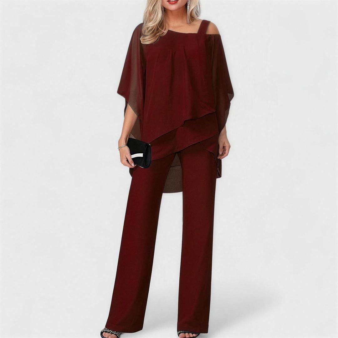 Suri | Wide Leg Pant Set for Women - Lavinem