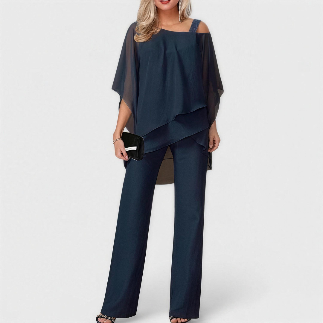 Suri | Wide Leg Pant Set for Women - Lavinem