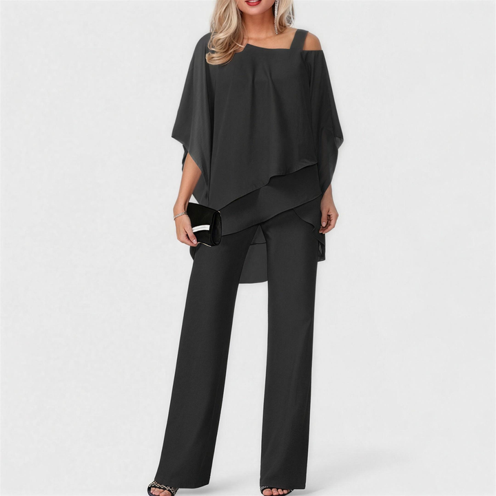 Suri | Wide Leg Pant Set for Women - Lavinem