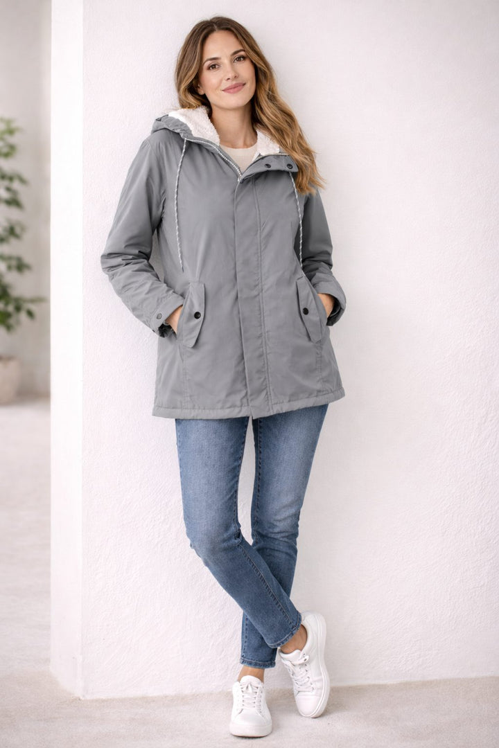Fabiola | Women's Hooded Quilted Parka Coat