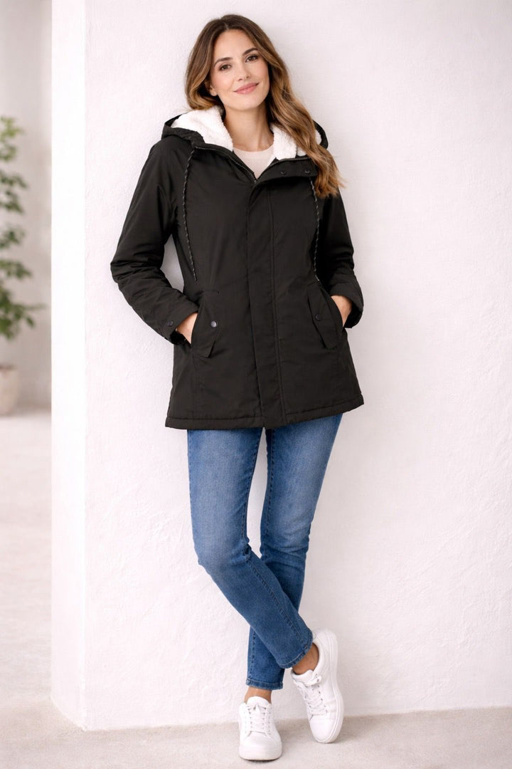Fabiola | Women's Hooded Quilted Parka Coat