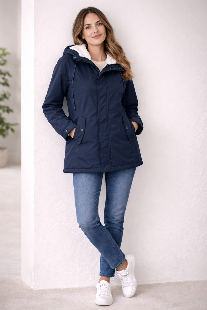 Fabiola | Women's Hooded Quilted Parka Coat
