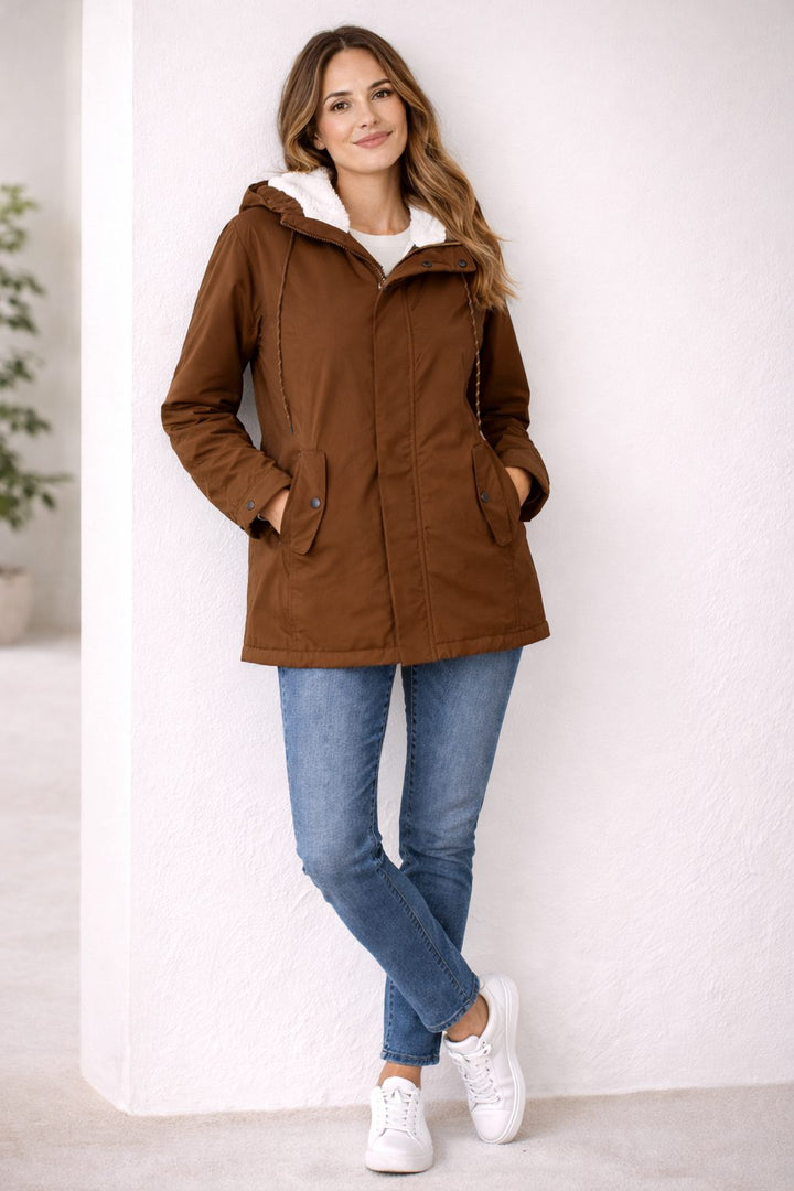 Fabiola | Women's Hooded Quilted Parka Coat
