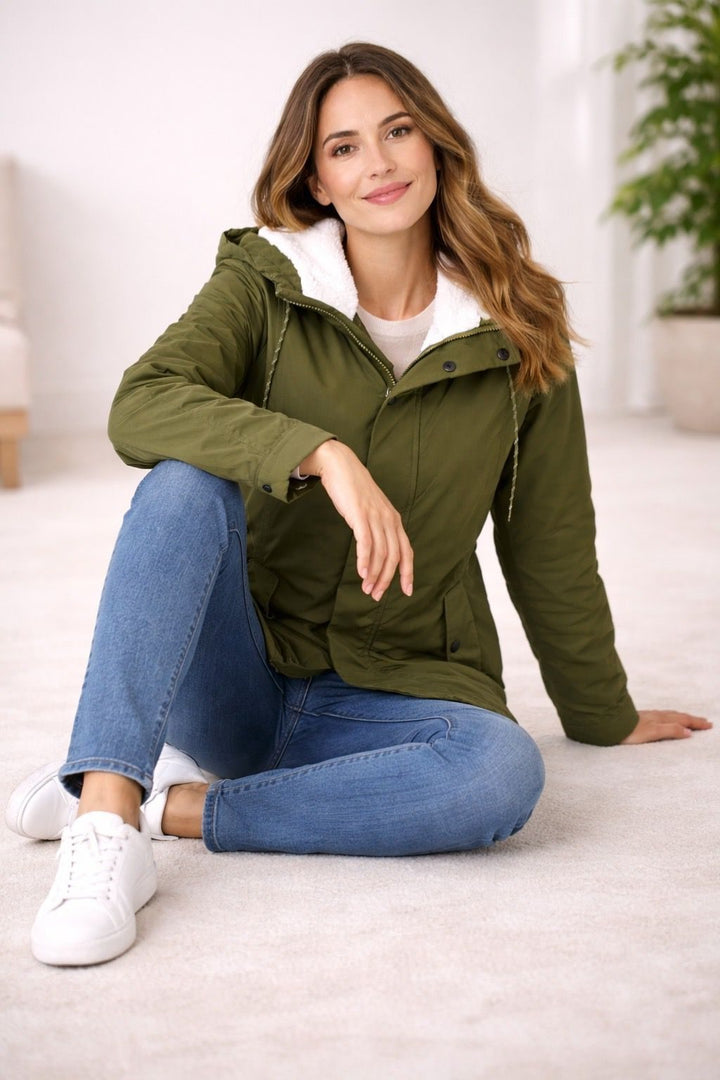 Fabiola | Women's Hooded Quilted Parka Coat