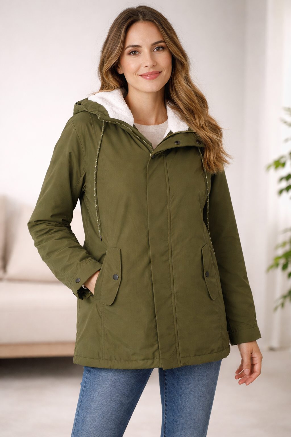 Fabiola | Women's Hooded Quilted Parka Coat