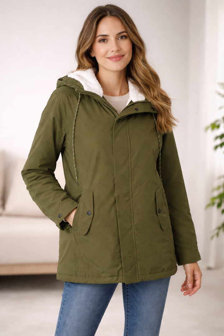 Fabiola | Women's Hooded Quilted Parka Coat