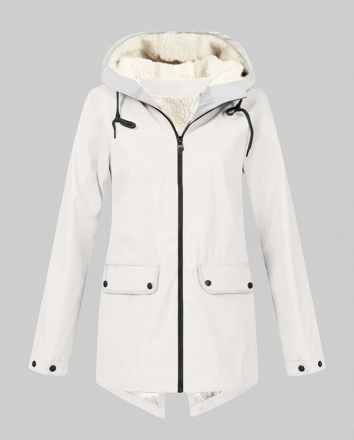 Hyacinthe | Women's Hooded Sherpa-Lined Parka Jacket