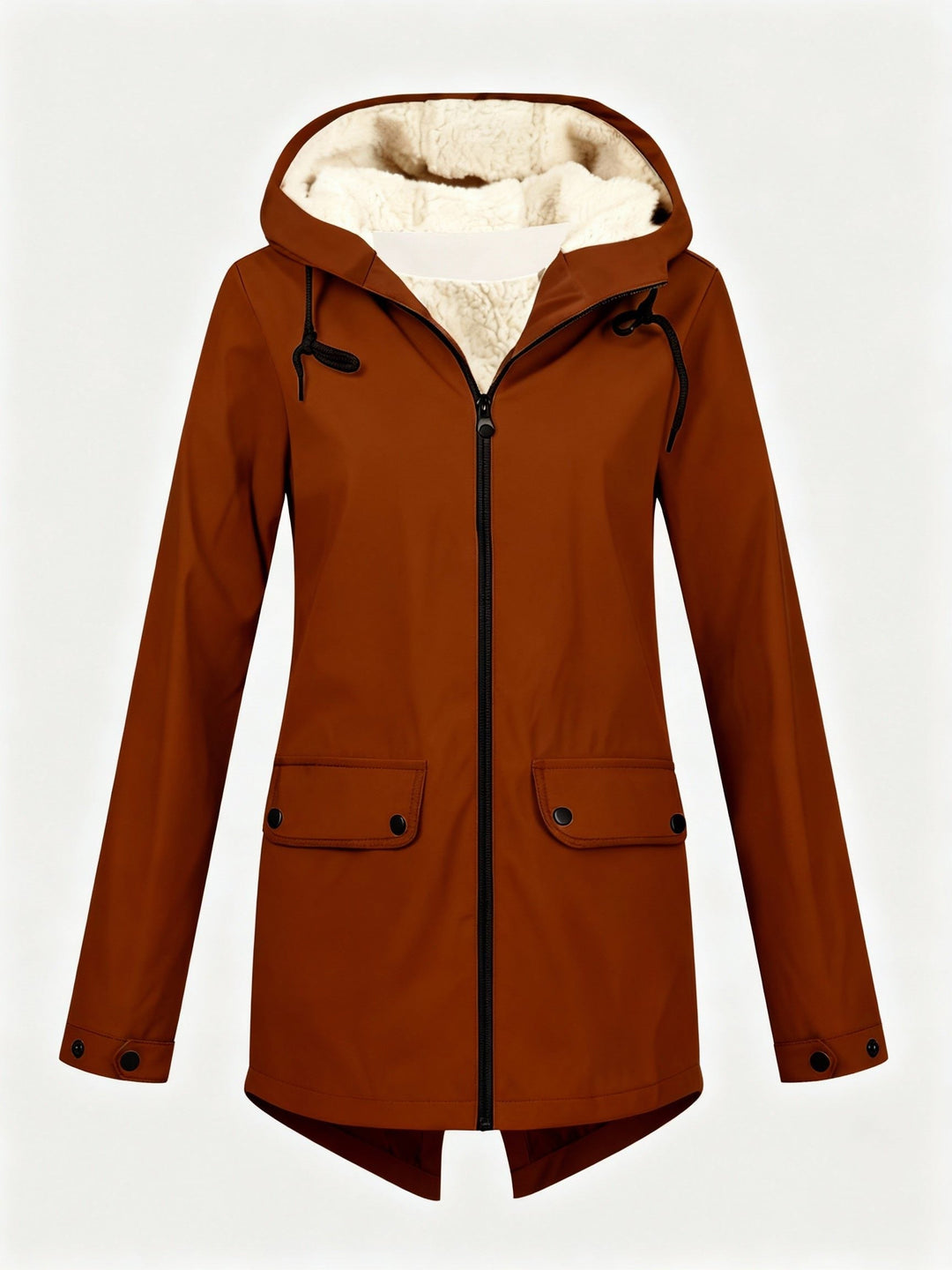 Hyacinthe | Women's Hooded Sherpa-Lined Parka Jacket