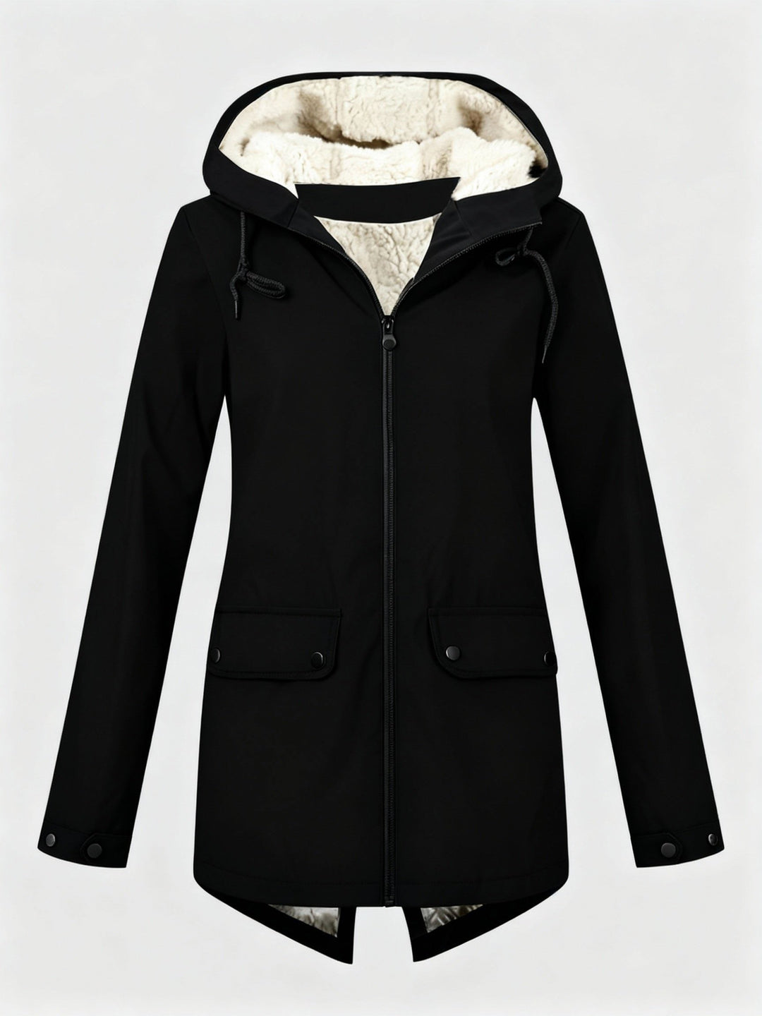 Hyacinthe | Women's Hooded Sherpa-Lined Parka Jacket