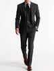 Clark | Men's Tailored Slim Fit Tweed Three-Piece Suit Set