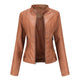Ilana | Women's Leather-Look Zip-Up Jacket