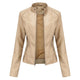 Ilana | Women's Leather-Look Zip-Up Jacket