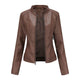 Ilana | Women's Leather-Look Zip-Up Jacket