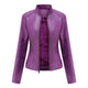Ilana | Women's Leather-Look Zip-Up Jacket