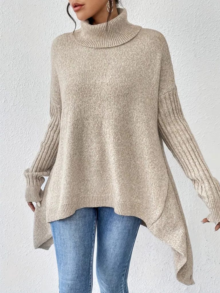 Kunigunde | Women's Oversized Turtleneck Sweater