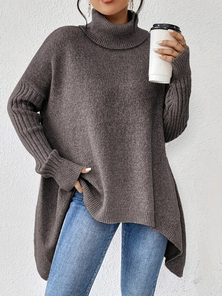 Kunigunde | Women's Oversized Turtleneck Sweater