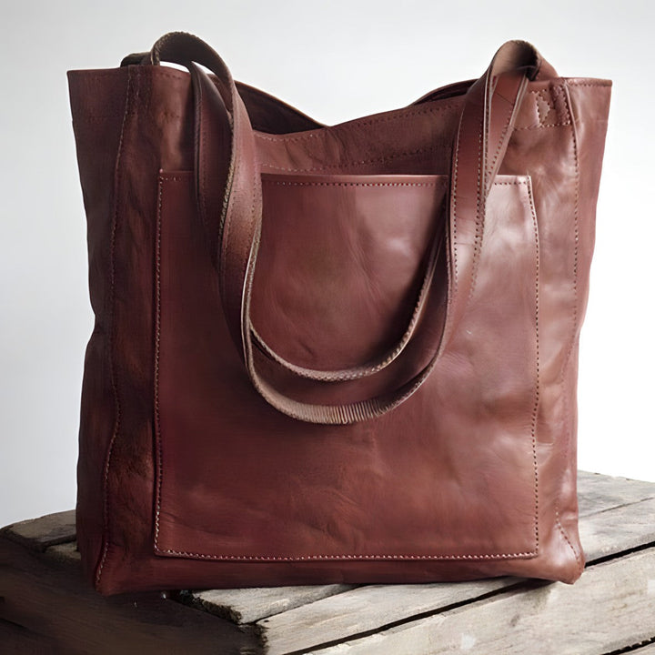 Juno | Women's Oversized Leather Tote Bag