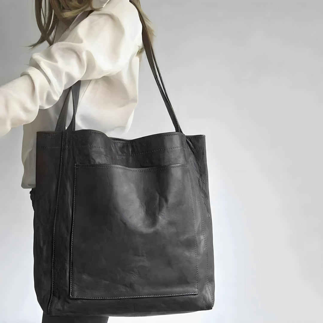 Juno | Women's Oversized Leather Tote Bag