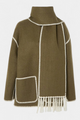 Isolabel | Women's Oversized Coat for Fall and Winter in Green