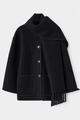 Isolabel | Women's Oversized Coat for Fall and Winter in Black