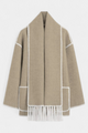 Isolabel | Women's Oversized Coat for Fall and Winter in Khaki