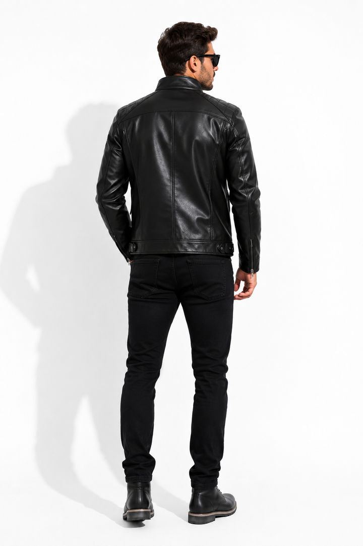 Theodora | Women's Leather-Look Jacket for Everyday Wear, image 3