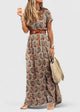Women's Gathered-Waist Maxi Dress for Summer — view 4