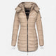 Colombine | Women's Puffer Quilted Slim Mid-Length Jacket